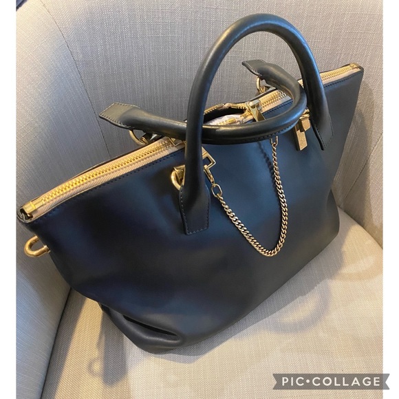 Chloe Handbags - Chloe Baylee Blue Tote Satchel Handbag